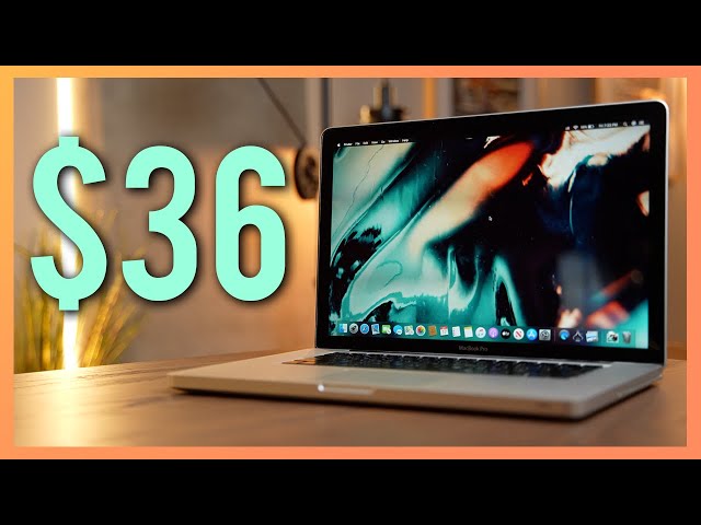 The easy $36 MacBook Pro project