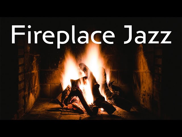Fireplace JAZZ - Smooth Jazz Music - Cozy Night Ambience