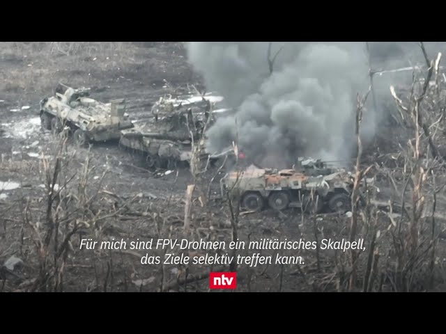 Russland verheizt Panzer um Panzer: Ukrainer filmen Friedhof Awdijiwka-Front | ntv