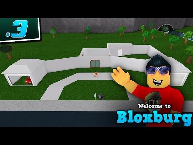 STARTING TO BUILD in Welcome to BloxBurg! - Ep. 3 | Roblox