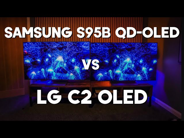 Samsung S95B QD OLED vs LG C2 OLED Head 2 Head Review
