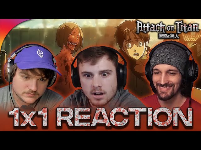Attack On Titan 1x1 Reaction!! "To You, in 2000 Years: The Fall of Shiganshina (Part 1)"