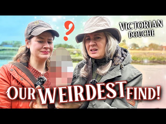 Our WEIRDEST Find EVER! Victorian Douche? Victorian Birth Control (Mudlarking)