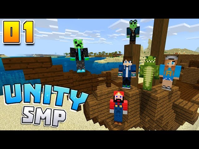 STARTING FRESH! Unity SMP EP1 Minecraft Survival Let's Play!
