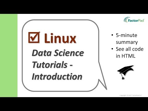 Data Science Tutorials - 01 Server and OS Setup