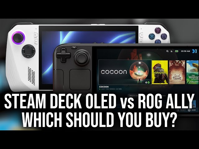 Steam Deck OLED vs ROG Ally - Which One Should You Buy?