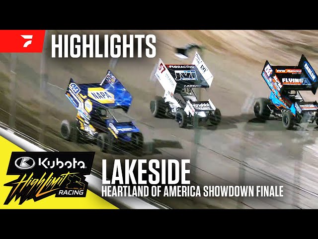 Larson vs. Sweet For $50K | Kubota High Limit Saturday at Lakeside Speedway 5/4/24 | Highlights