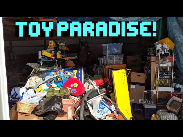 Brad's Toy Barn! Buying from a barn FULL of valuable toys