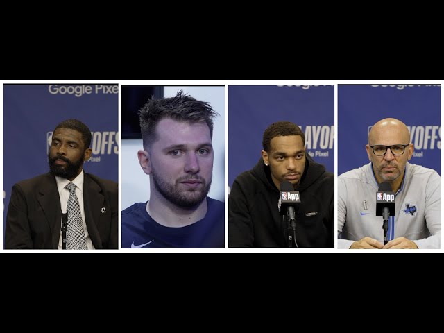 Dallas Mavs Postgame Game 6 vs Clippers: Kyrie Irving, Luka Doncic, PJ Washington, Jason Kidd