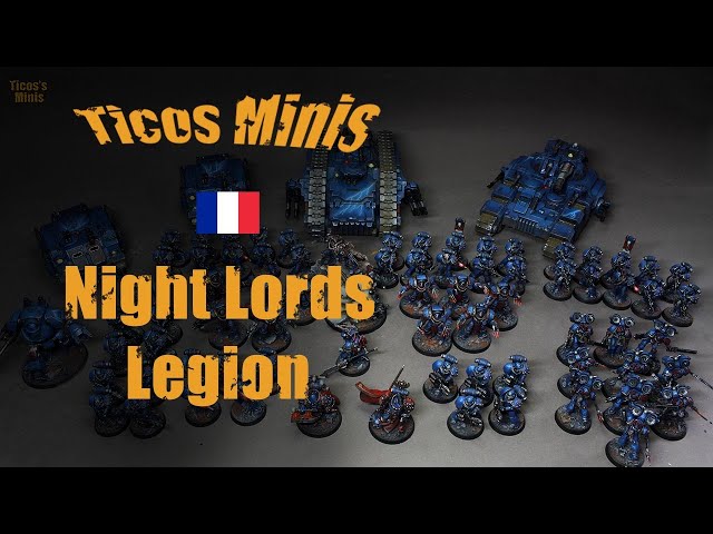 Peindre une Legion night Lords