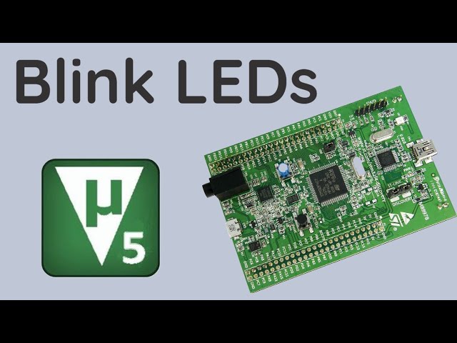 Getting started with the STM32F4 Discovery - Blink LEDs