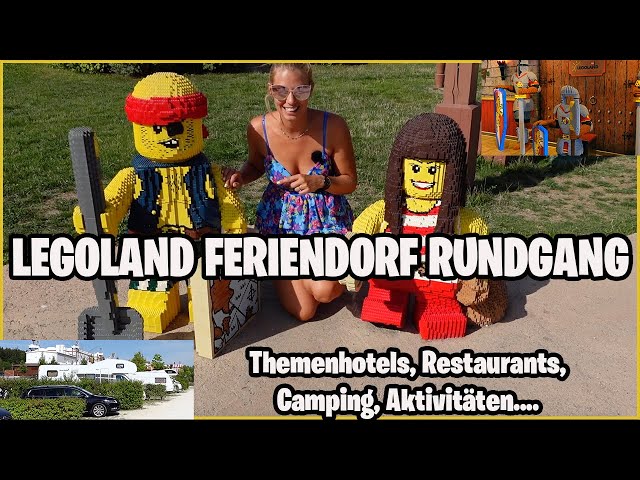 TOUR of Holiday Village at Legoland Deutschland ☆ Hotels, Restaurants, Camping, Attractions.. ☆ VLOG