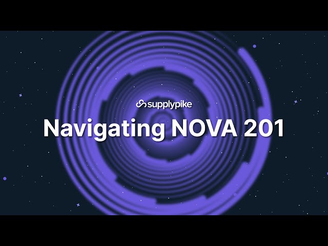Navigating NOVA 201