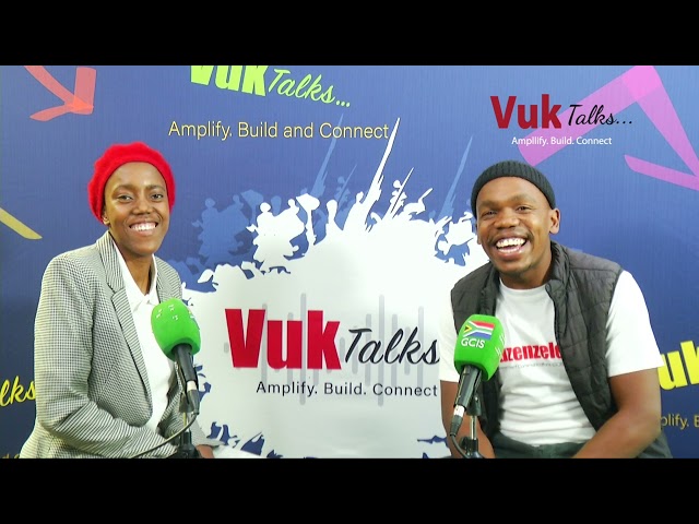Vuks Talks 'Amplify, Build and Connect' with Kwena Molekoa and Dimpho Mogale.