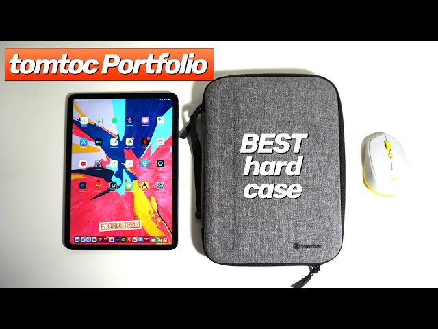 MUST HAVE hard case for iPad: Tomtoc Portfolio review (demo with 11" iPadPro and 9.7" iPad Air 2)