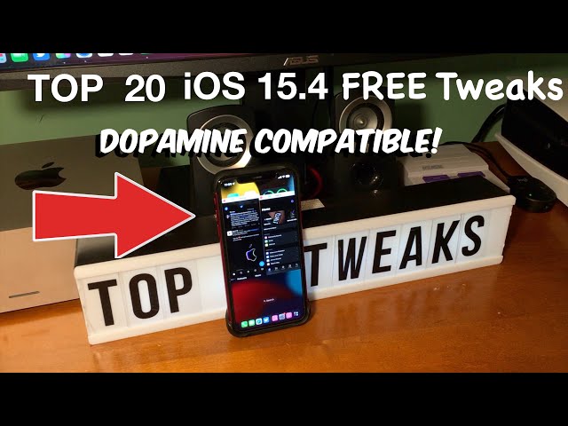 Top 20 FREE iOS 15.4 Tweaks [Dopamine Compatible!]