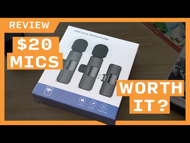 Let's Put These $20 Lavalier Wireless Mics to the Test! Maybesta Review