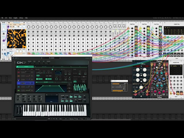 DX7 controlled by CV? Only in the virtual world