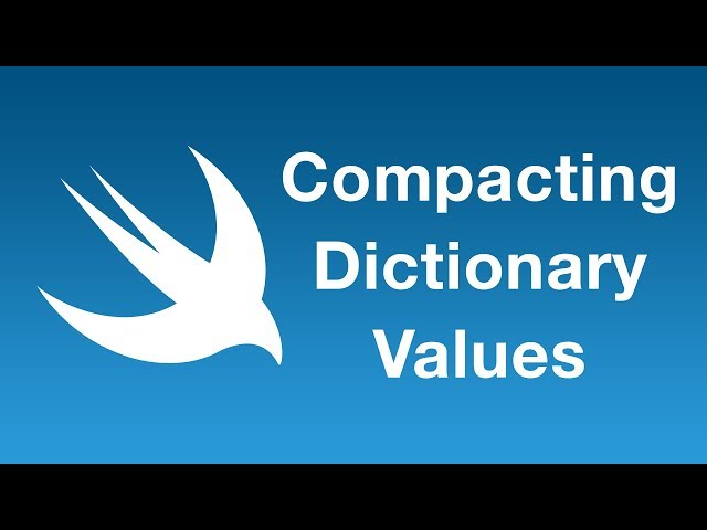 Transforming and unwrapping dictionary values with compactMapValues()