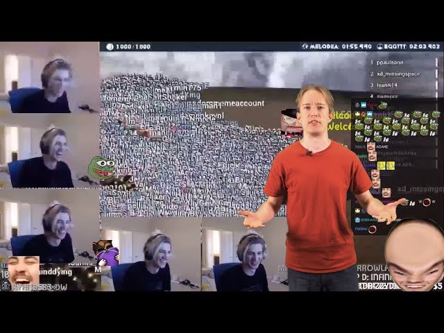 xQc REACTS to TOM SCOTT and does 5Head EXPERIMENT