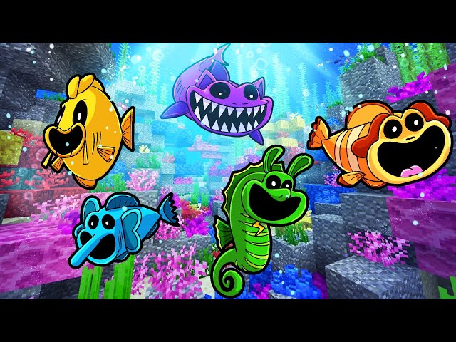 Smiling Critters but Everyone is FISH!? (Fish Simulator)