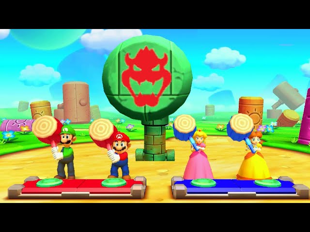 Mario Party: The Top 100 - All 2 vs. 2 & 1 vs. 3 Minigames