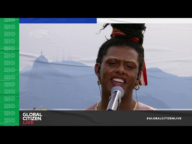 Brazilian Singer Liniker – Lili (Live on Sugarloaf Mountain in Brazil, 2021) | Global Citizen Live