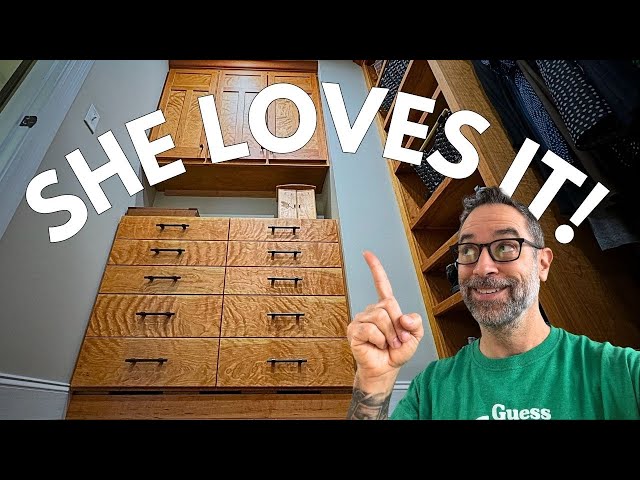 A Feast for the Eyes! | Walk-In Dream Closet Part 2 | The Wood Whisperer