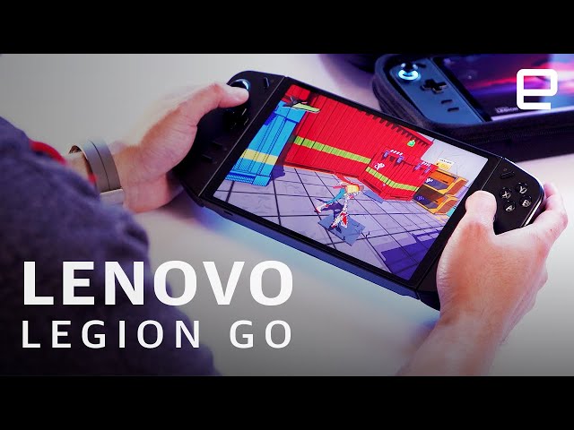 Lenovo Legion Go hands-on: A more Switch-like handheld gaming PC