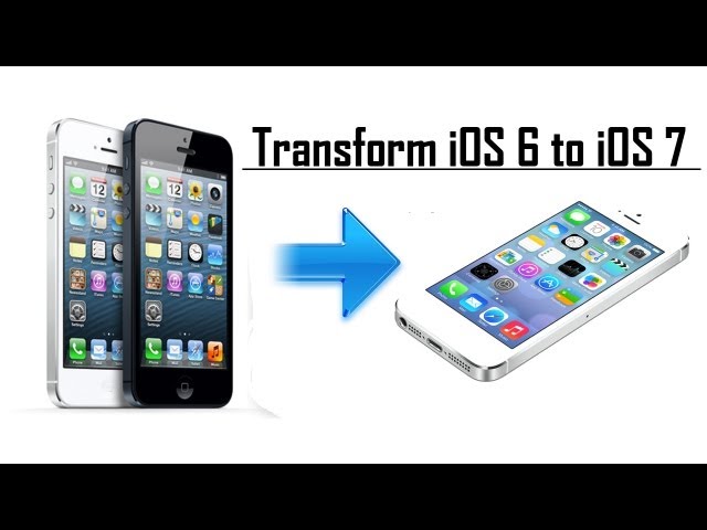 How To Make iOS 6 Look Like iOS 7 (Jailbreak Required)