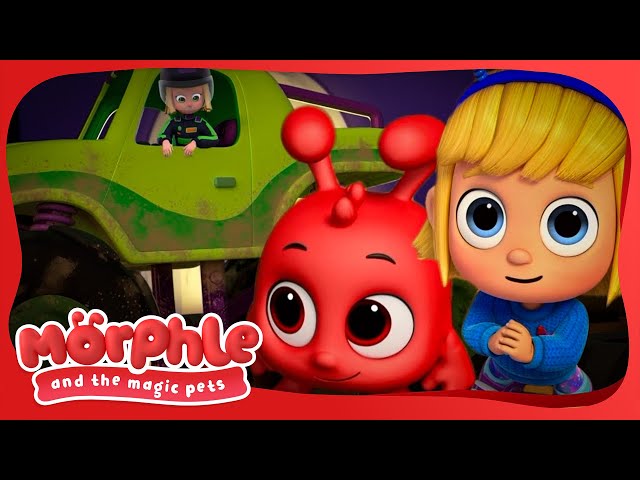 Monster Truck Adventure! | Morphle and the Magic Pets | Available on Disney+ and Disney Jr #morphle