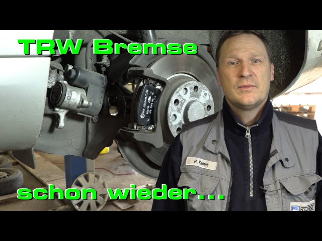 VW Passat Bremse wird heiß. TRW mit elektrischer Parkbremse (Teil 2)