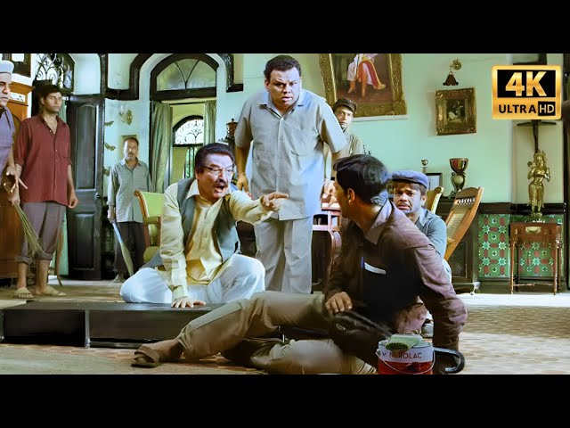 Asrani Comedy : ये हरामखोर टिचकुले के सड़क छाप मजदूर है - Akshay Kumar, Rajpal Yadav - Khatta Meetha