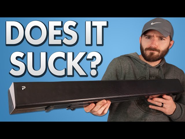 I bought the cheapest soundbar with a subwoofer...