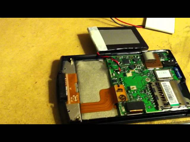 How to Change a Palm tx Battery