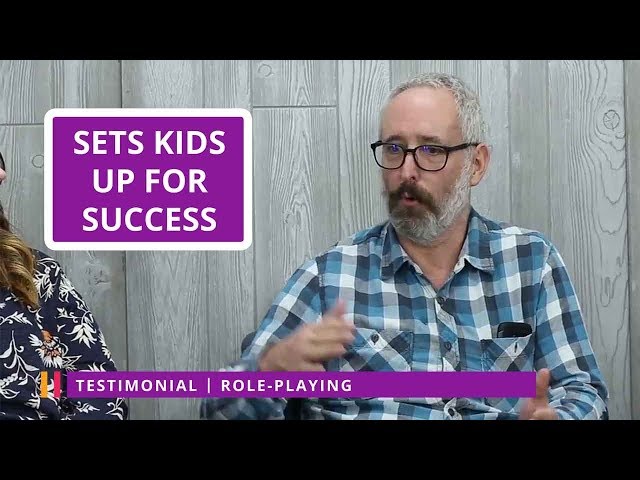 Role-playing helps kids find success