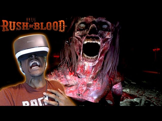 I HAD A MINI HEART ATTACK || Until Dawn: Rush of Blood Hotel Hell PS VR