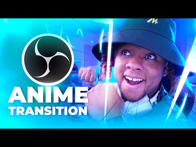 OBS ANIME Slash Stinger Transition - FREE Download and Tutorial