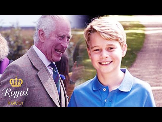 Grandpa's Boundless Love! King Charles Gave George Incredible Gift to Mark Special Milestone