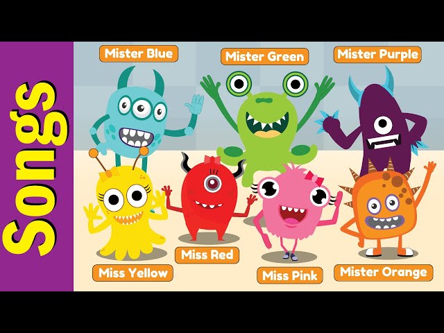 Monster Songs for Kids | English Learning Songs for Children | Fun Kids English