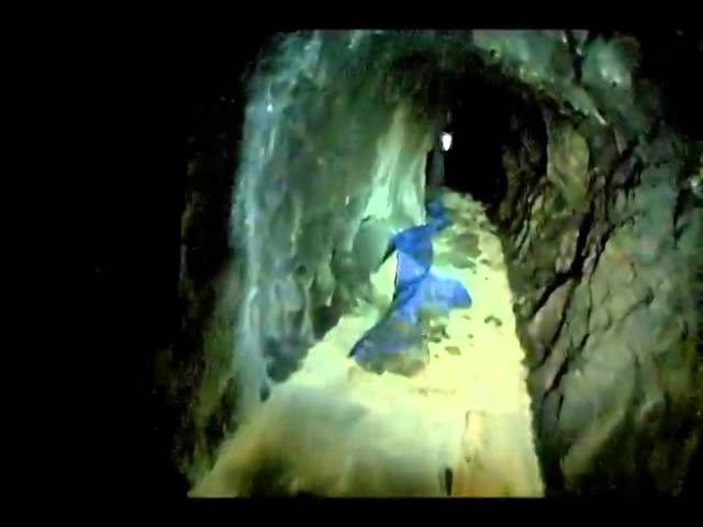 Wet Tungsten Mine Tunnel