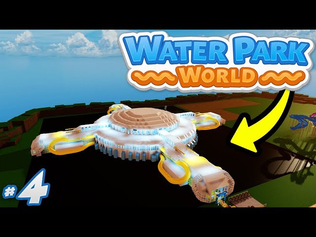 Water Park World #4 - BEST WATERPARK BUILD YET (Roblox Water Park World)