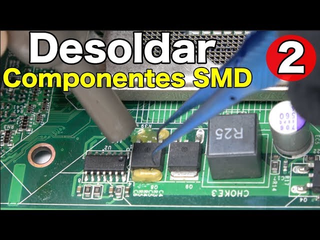 Desoldering SMD Components with the Air Station