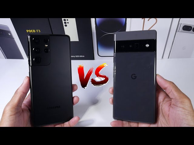 Google Pixel 6 Pro VS Samsung Galaxy S21 Ultra In 2023! (Cameras, Speed Test & Display)