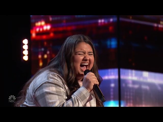 Kristen Cruz - I See Red - Best Audio - America's Got Talent - Auditions 4 - June 21, 2022