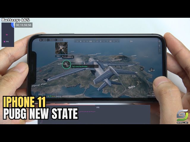 iPhone 11 test game PUBG New State