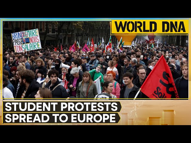Israel-Hamas war: US campus protests goes global, calls grow in campuses for Gaza ceasefire | WION