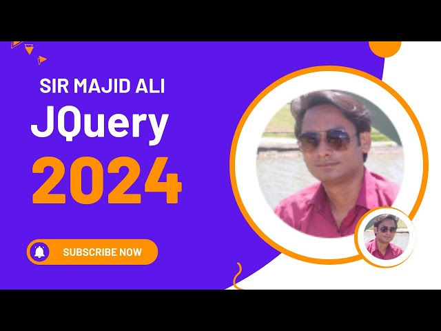 jQuery - Get Content | jQuery DOM Manipulation | Get Content - text(), html() | Sir Majid Ali
