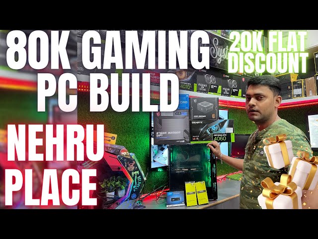 80K PC Build Nehru Place || Nehru Place Gaming PC 2024