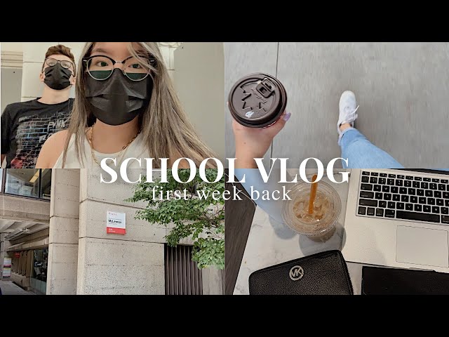 back to school vlog 2021 | first time on campus (McGill University)
